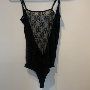 Bershka Lace Back Bodysuit